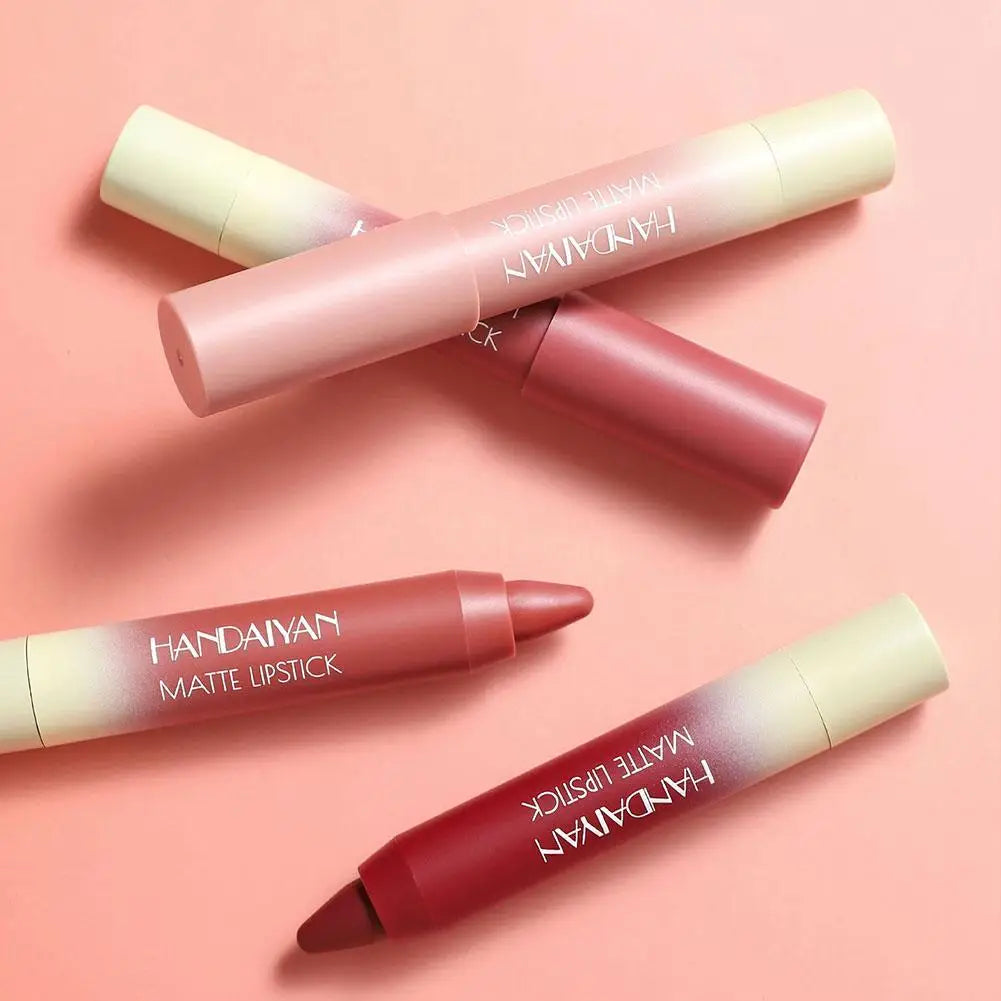 1PCS Highly Pigmented Lip Liner 8 Color Matte Waterproof Velvet Lipstick Pencil Smudge Proof Long Lasting Smooth Lip Makeup